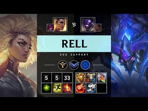 Rell Support vs Alistar - EUW Diamond Patch 25.19