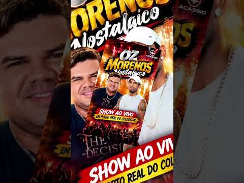 Oz Morenos Nostálgico - Show Ao Vivo em Porto Real do Colégio/AL! 🔥🎤 #Shorts