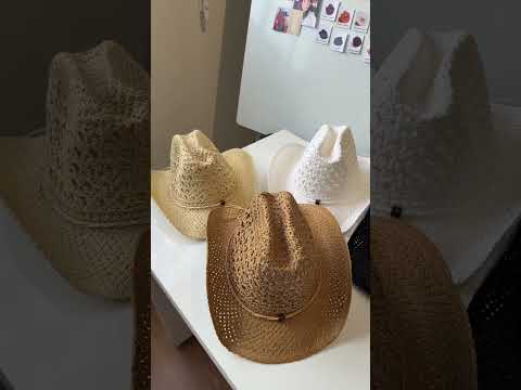 CHAPÉU COWBOY TRANÇADO