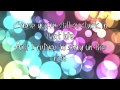 Before I Let You Go- Colbie Caillat (Lyrics on Screen)