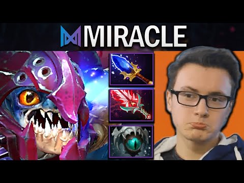 Slark Dota 2 Gameplay Nigma.Miracle with 22 Kills and 900 GPM