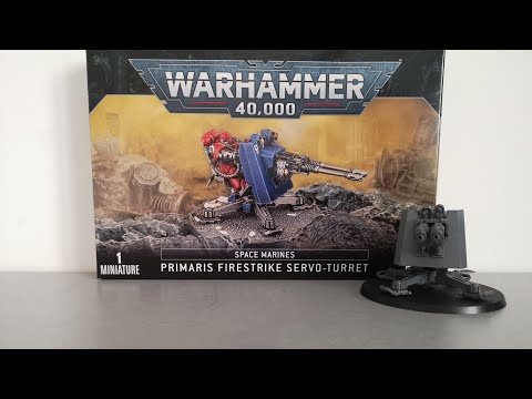 Warhammer 40k Primaris Firestrike Servo-Turret ! (Ultramarines #19)