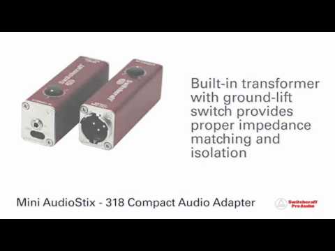 Switchcraft 318 Mini AudioStix 3.5 Stereo Jack