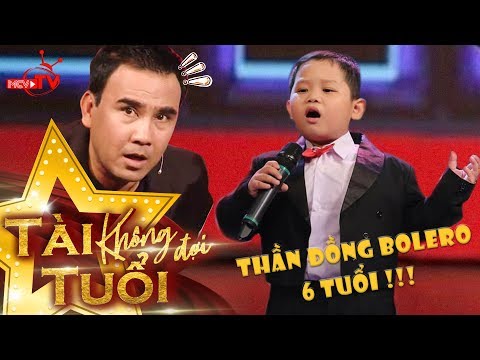 Thần đồng Bolero 6 tuổi Quốc Huy hát Tình Cha khiến Quyền Linh - Lê Lộc - Quang Bảo 'nổi da gà' 😍