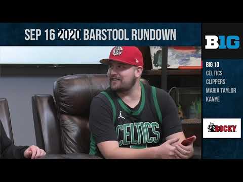 The Big 10 is Back and Kanye Pees On His Grammy - Barstool Rundown - September 16, 2020
