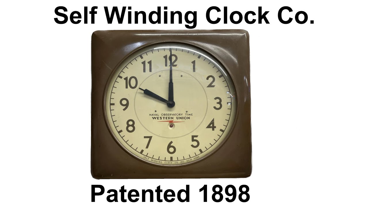 Self Winding Clock Company Movement for Mark from New York # 136