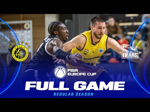Regular Season | SZOM v BEARS | Full Basketball Game | FIBA Europe Cup 2025-26