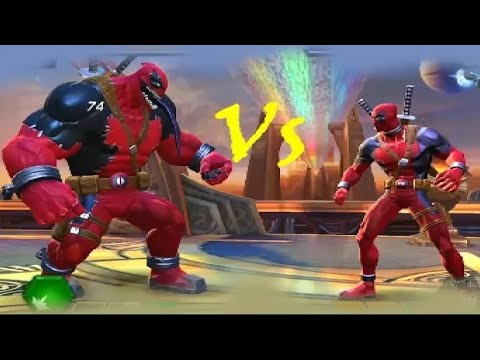 VENOMPOOL VS DEADPOOL - EPIC BATTLE MARVEL SUPERHEROES