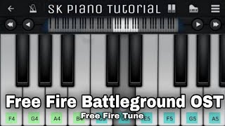 Download lagu Free Fire Battlegrounds OST - Old Theme - EASY Piano Tutorial on Mobile (Perfect Piano) mp3