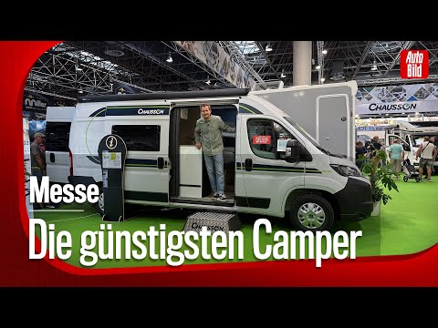 The 5 cheapest campervans from the Caravan Salon 2025