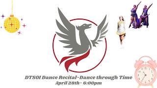 DTSOI Spring Dance Recital | Dance Through Time April 28, 2026 @ 6 pm.