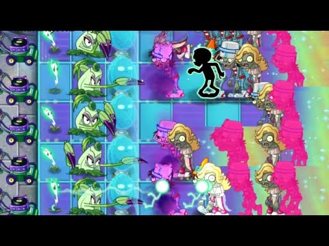 PvZ 2 Challenge - 15 Plants Protect 5 Primal Wall nut