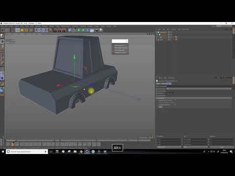 02/05 Car Structure — 3D Modeling: Design a Cartoon Car_ENG