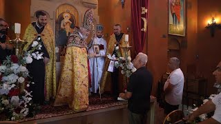 Եզրաս արքեպիկոպոս Ներսիսյանը օծել է Նախոդկայի նորակառույց եկեղեցին