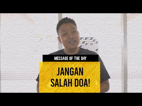 Jangan Salah Doa