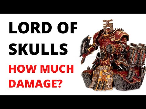 Lord of Skulls - More Dangerous and More Armoured!  Leaked Chaos Datasheet Review