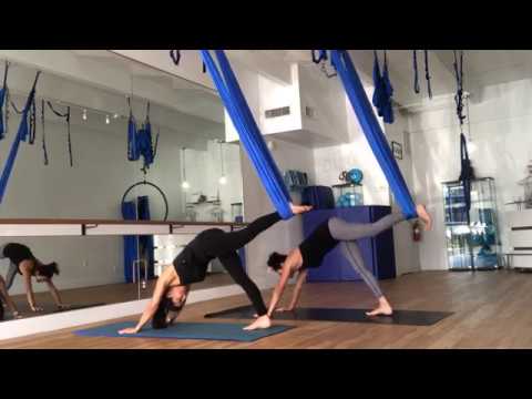 AERIAL YOGA - FULL ONE HOUR CLASS