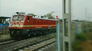 preview picture of video '56109 Tiruchirappalli - Erode Passenger | Arriving Mayanoor Station | ERODE WAP 4'