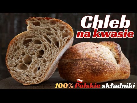 Jak wykonać ręcznie Chleb na zakwasie, który Zawsze Wychodzi! Pyszny jak z najlepszej piekarni !