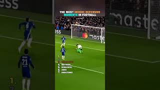 The Most Heroic Defensive Moments in Football
