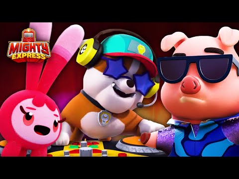 It's Party Time! Mighty Express Trains + Paw Patrol + Abby Hatcher #15 - Mighty Express Official