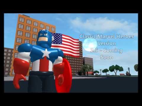 Classic Marvel Heroes Roblox - roblox classic marvel heros youtube