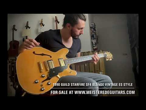 Guild SF-4 Starfire 1991 - Cherry Sunburst | Reverb