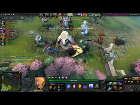 w33 Invoker, Miracle BH vs !Attacker Kunka Ranked Match 8000 MMR Dota 2