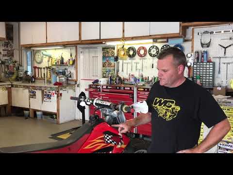 Front Brake Rebuild on CRF