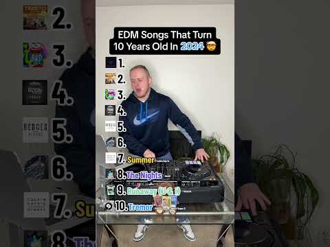 EDM Songs that turn 10 Years Old in 2024 🥺
