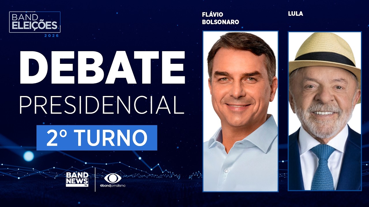 Debate ao vivo na Band 18/10/26