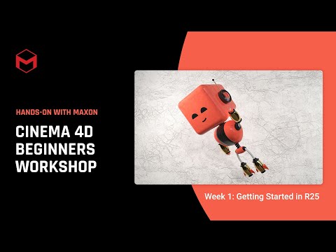C4D R25 Beginners Workshop (Part 1 - Getting Started)