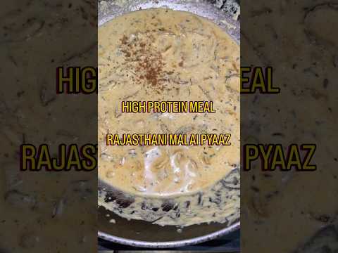 Rajasthani Malai Pyaaz | Paneer | High Protein Meal Recipe 1