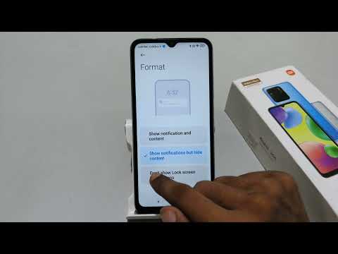 Hide Notification Bar In Home Screen in Redmi 12C | Redmi 10A notification bar ko niche kaise laye