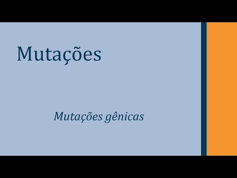 Mutações gênicas