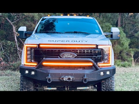 Ford F250 Morimoto XBG grille - The Ultimate Truck Mod