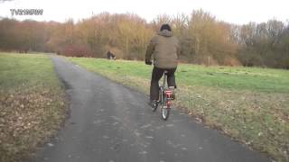 preview picture of video 'Pedelec Test Medion Witten Bochum Radweg Kemnadersee 18.2.2013 TVAlpino21NRW'