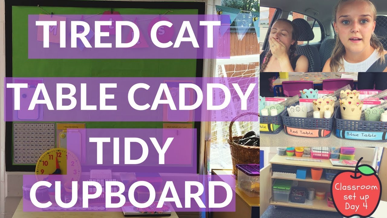 Primary classroom set up - Day 4