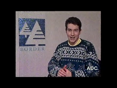 Border TV trailers, adverts & link announcer Craig Austin in-vision 26th December 1989 2 of 2