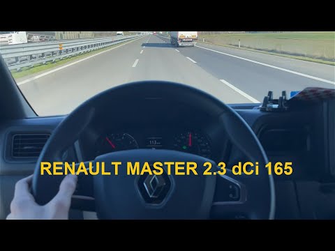 Renault MASTER 2.3 dCi 165 Panel Van - consumption on 110-120-130 km/h