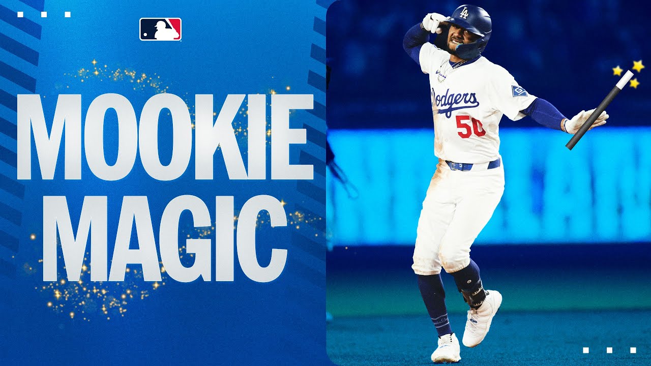 GRAND SLAM IN LOS ANGELES🚨 Mookie Betts' slam finishes off his 4-hit night ‼️