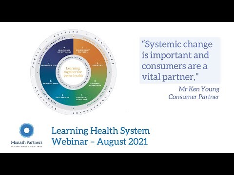 Power of Learning Health Systems: connecting data, research, translation and healthcare improvement