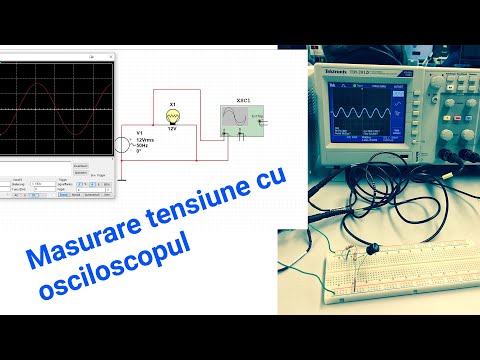 Masurare tensiuni cu osciloscopul | Multisim [3]