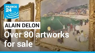 Alain Delon art collection auction: French actor putting over 80 works of art for sale • FRANCE 24