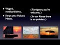 Jambo Bwana By Them Mushrooms Swahili English Lyrics For Language Learning