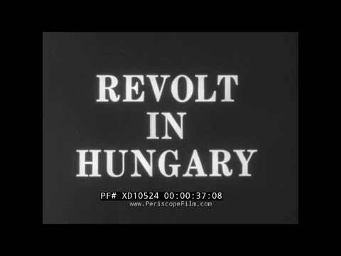 1956 HUNGARIAN REVOLUTION & SOVIET SUPPRESSION  "REVOLT IN HUNGARY"  IMRE NAGY XD10524