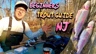 A Beginners Guide To Trout Fishing In NJ!! Everything You Need To Catch Trout!