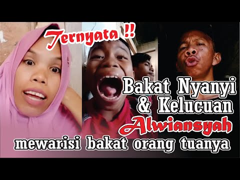 Terkuak !! Bakat Nyanyi dan Kelucuan Alwiansyah mewarisi Bakat dari Orang Tuanya