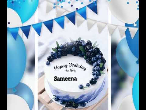 please subscribe my channel like and share happy birthday sameena