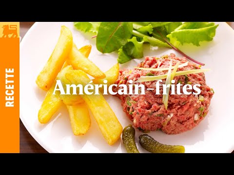 Américain-frites